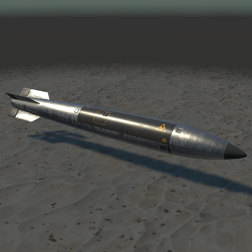 1.5kt nuclear bomb free-fall Air-to-Ground tactical nuke